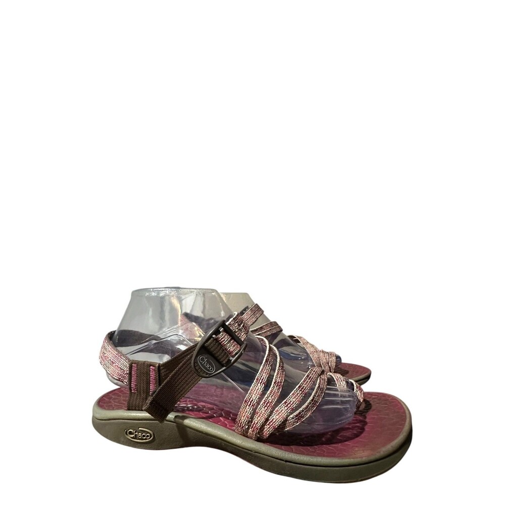 Chaco Cycloid Scale Berry US Women’s 9 Strappy Sandal Pink Hiking Used Boho